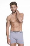 Pánské boxerky Carbon - Julimex šedá XL