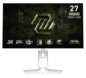 27" MSI MAG 274QRFW X32 bílá / QHD / IPS / 16:9 / 0.5ms / 1000:1 / 300cd-m2 / HDMI+DP / VESA (MAG 274QRFW X32)