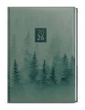 Týdenní diář 2026 Prokop Lamino B6 Les