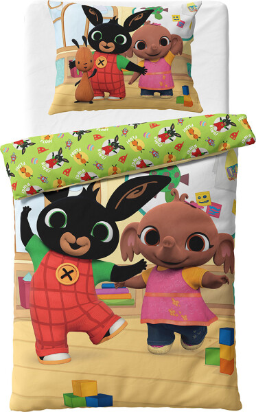 Dětské povlečení Zajíček Bing a Sula ve Školce