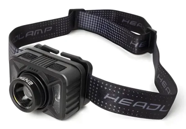 Entac Čelovka Zoom šedá / Čelovka / LED / 1200 lm / dosah 300 m / pohybový senzor / nabíjecí Li-Ion (EHL-ZH-10W-R)