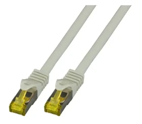 EFB šedá / Patch kabel / Cat6A S/FTP / 1,5 m / RJ-45 / LSZH (MK7001.1,5G)