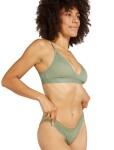 Dámské merino kalhotky ICEBREAKER Wmns Siren Bikini, Lichen velikost: L