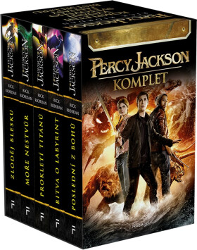 Percy Jackson - BOX 5 knih (dárkový box) - Rick Riordan