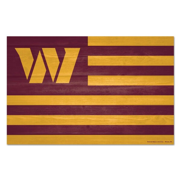 Cedule Washington Commanders NFL Americana