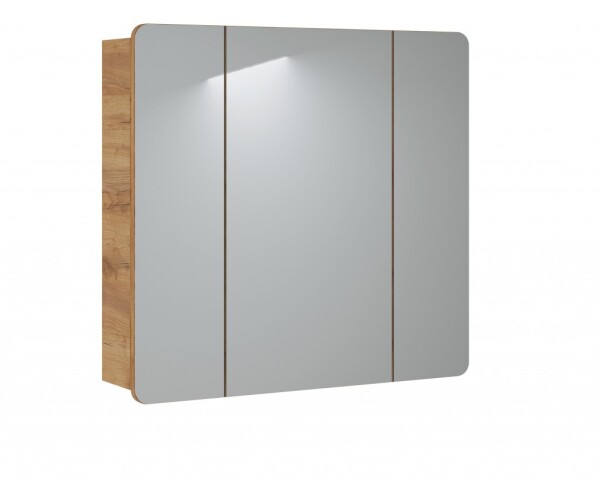 COMAD - Zrcadlová skříňka 80cm 3 dvířka ARUBA 5907611647295