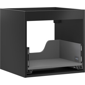 MEXEN - Box-A skříňka pro umyvadlo 50, 1 šuplík, černá mat 91AX0-0500-470-1-71