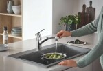 GROHE - QuickFix Start Dřezová baterie s výsuvnou sprškou, chrom 30531001