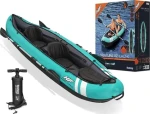 BESTWAY Nafukovací kajak Hydro-Force 65052 černá / 2-místný / 330x86 cm / Max. nosnost 200 kg (65052)