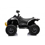 Mamido Dětská elektrická čtyřkolka Maverick ATV 2x200W bílá