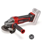 Einhell TE-AG 18/115 Q Li Solo červená/černá / Aku úhlová bruska / 18V / 115 mm / bez aku a nabíječky (4431165)