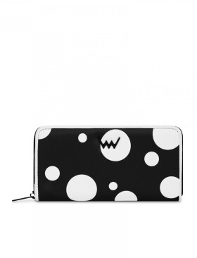 Velká puntíkatá peněženka na zip Peaches Classic