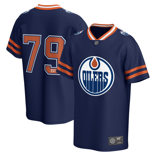 Fanatics Pánský dres Edmonton Oilers NHL Core Foundation Jersey Velikost: M