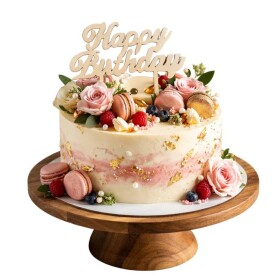 Dortisimo Zápich do dortu dřevěný Happy Birthday