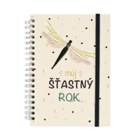 Diář 2025 kroužkový nedatovaný