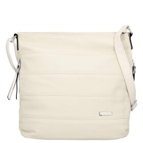 Trendy dámská koženková crossbody kabelka Alena, béžová