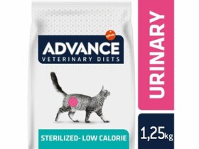 ADVANCE-VD Cat Avet Cat Sterilized Urinary Low Calorie 1.25kg / Dietní krmivo (granule) / pro kastrované kočky (8410650239842)