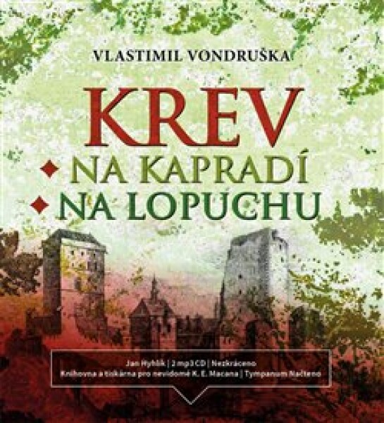 Krev na kapradí Krev na lopuchu Vlastimil Vondruška