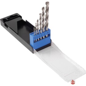 C.K T3101 HSS sada spirálových vrtáku do kovu 6dílná 2 mm, 3 mm, 4 mm, 5 mm, 6 mm, 8 mm DIN 338 válcová stopka 1 sada