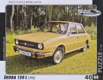RETRO-AUTA Puzzle č.35 Škoda 120 L (1976)