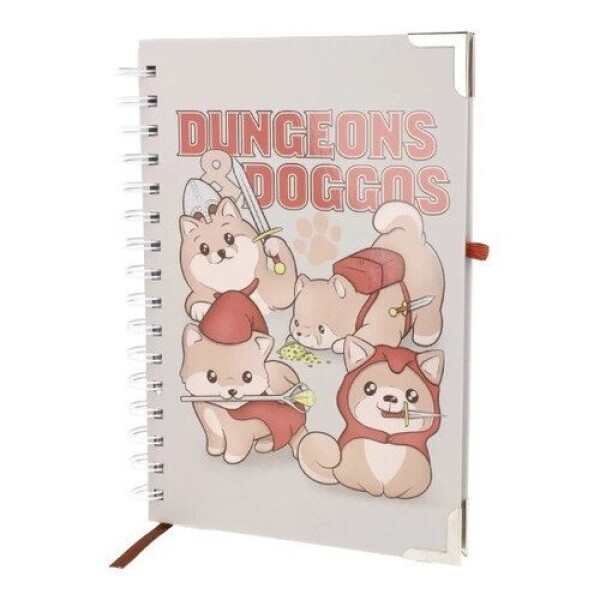 Zápisník delux - Dungeons & Doggos