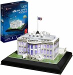 CubicFun 3D puzzle LED Bílý dům 151 ks