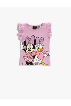 Koton potištěné Disney licencované bezrukávové tričko z bavlny