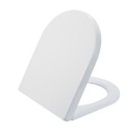 CERANO WC sedátko se zpomalovacím mechanismem Gabineto - bílá lesklá - 35,9x5x46,4 cm