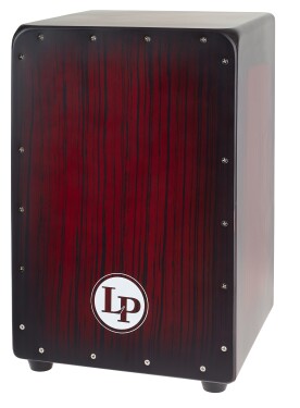 Latin Percussion Aspire Series Dark Wood Streak Cajon