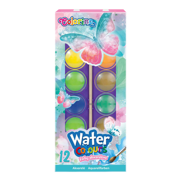 Colorino Colorino, R22297PTR, Follow your Dreams, sada vodových barev, 13 ks