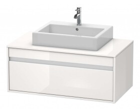 DURAVIT - Ketho Umyvadlová skříňka 43x100x55 cm, 1 zásuvka, lesklá bílá KT669502222