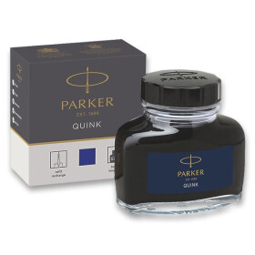 Lahvičkový inkoust Parker - modrý