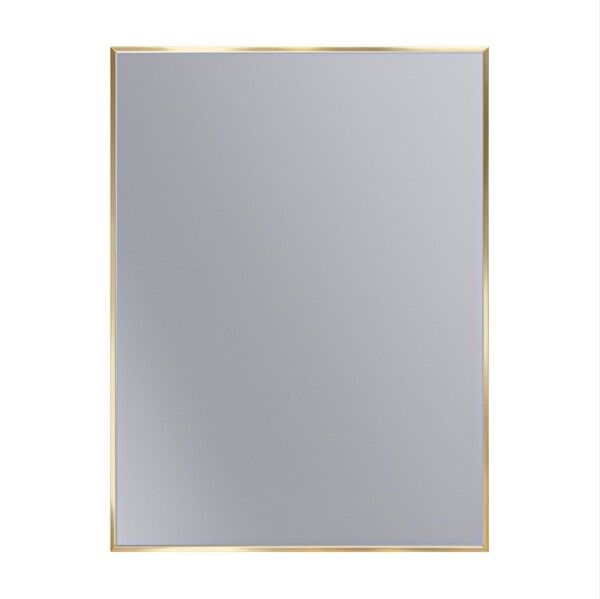 Erga Rectangle, obdélníkové zrcadlo 60x80 cm, zlatý rám, ERG-V01-RECTAGLE-6080-GD