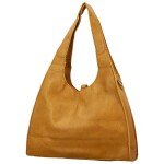 Trendy dámský koženkový set kabelek Winona, žlutý