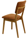 BRADOP Židle čalouněná GISELA Z221 - dub BRA-Z221-ZIDLE