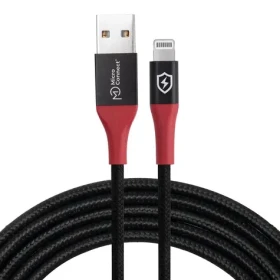 MicroConnect Safe Charge USB-A černá / Nabíjecí kabel / 1,5 m (MC-ALIGHTNING-SC)