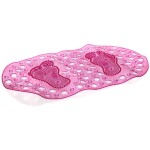 Rohožka protiskluzová feets 67x35 cm růžová