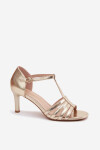 Sandály na podpatku model 228109 Step in style 40
