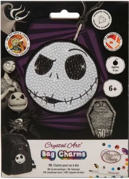 CRYSTAL ART Diamantové malování Přívěšek Jack