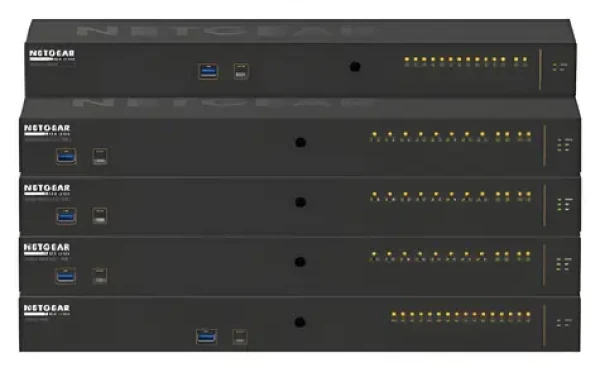 Netgear GSM4212UX-100EUS černá / Switch / Managed / PoE / 12x Gigabit / agregace portů (GSM4212UX-100EUS)