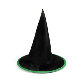Rappa Dětský klobouk černo-zelený čarodějnice/Halloween
