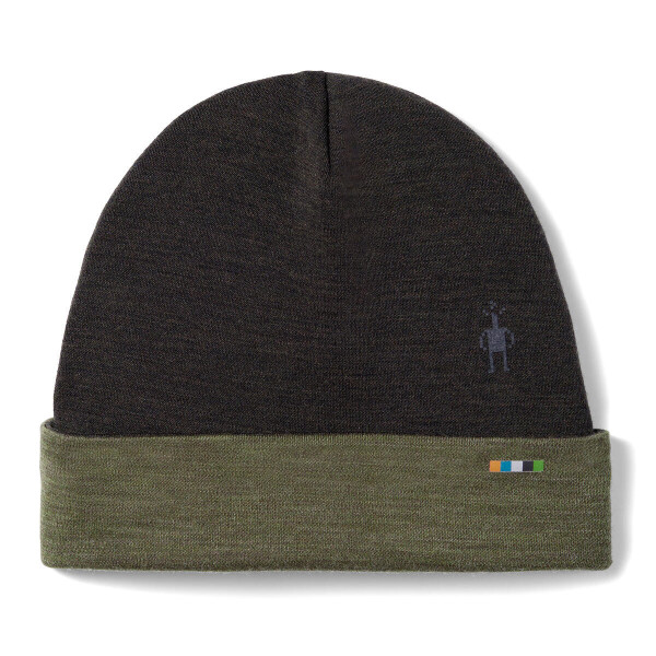 Unisex merino čepice SMARTWOOL Thermal Merino Reversible Cuffed Beanie, North Woods Heather univerzální