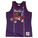 Mitchell & Ness Pánský dres Toronto Raptors NBA Tracy McGrady #1 1998-99 Swingman - Fialová Velikost: L