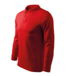 Single J. LS polokošile pánská červená 2XL
