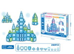 Mamido Magnetická stavebnice Magic frozen 200 dílů