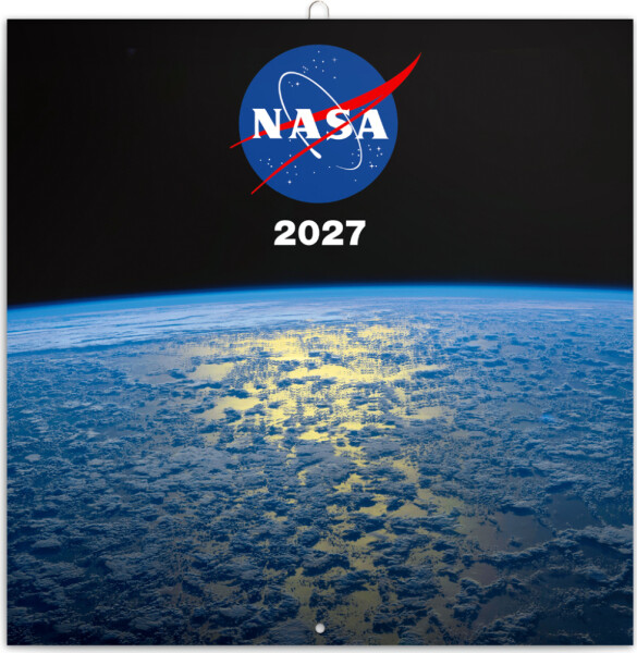NOTIQUE Poznámkový kalendář NASA 2027, 30 x 30 cm