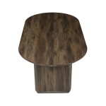 Stůl jídelní, 200x100x77 cm, MDF deska, 3D dekor ořech.