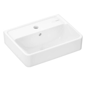 HANSGROHE - Xanuia Q Umývátko 45x34 cm, s přepade, otvor pro baterii, bílá 60130450