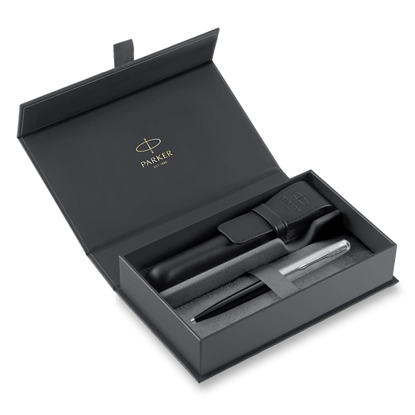 Dárková kazeta Parker 51 Black - sada kuličkové pero a pouzdro
