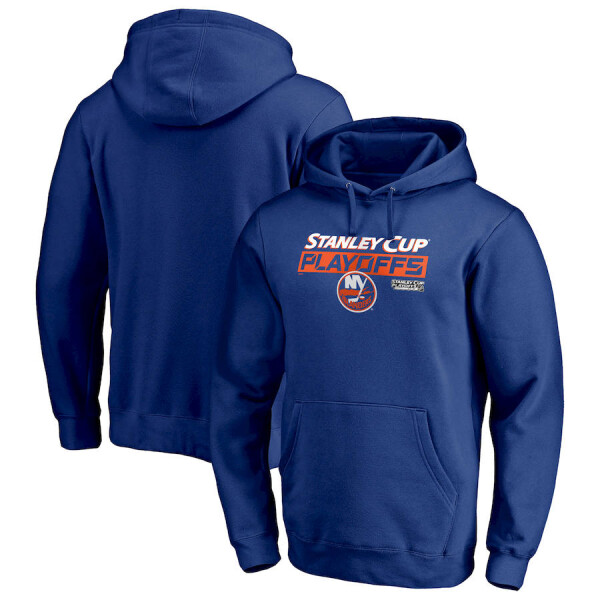 Fanatics Pánská Mikina New York Islanders 2019 Stanley Cup Playoffs Bound Body Checking Pullover Hoodie Velikost: